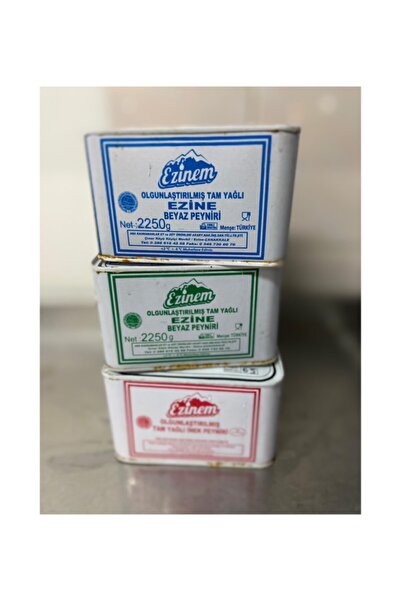Salih Kahraman Ezinem Müşteri Özel 3lü Beyaz Peynir Paketi 2250gr X 3