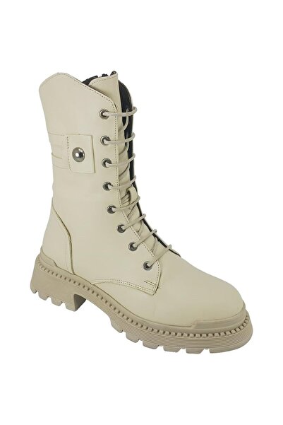 ALBİNİ 10024 Bej Bayan Bot