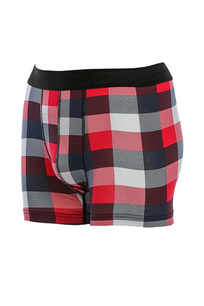 Slazenger Lenjerie de corp boxer bărbați cu toc roșu/alb