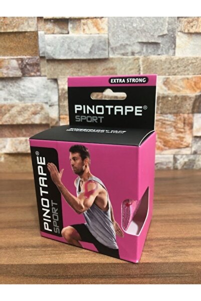 PinoTape Pıno-tape Sports Kınesılogy Tape-ağrı Bandı Pembe 5m*5cm