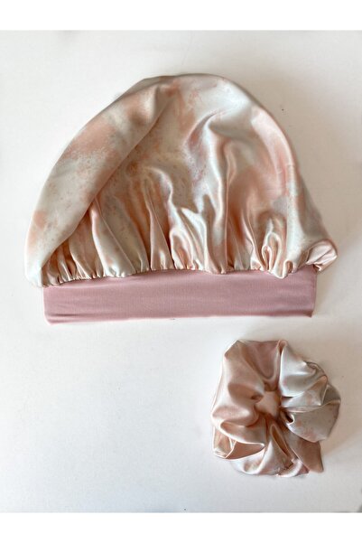 pistore Kıvırcık Saçlılar Için Pudra Dokulu Bone Ve Toka Seti