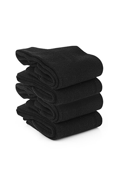 nettofit Pachet de 8 șosete negre din bumbac economice pentru bărbați