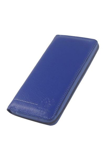 TREND West Polo Γνήσιο Δερμάτινο Saks Blue 851