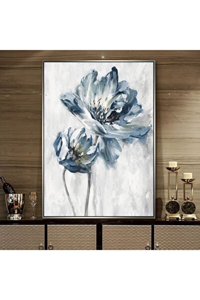 Markazip Gümüş Metal Çerçeveli Kanvas Tablo 70x100cm Kod: Cb5523-k-g