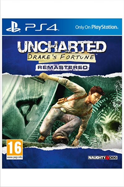 Naughty Dog Uncharted Drake's Fortune Remastered - Playstation 4 Oyunu