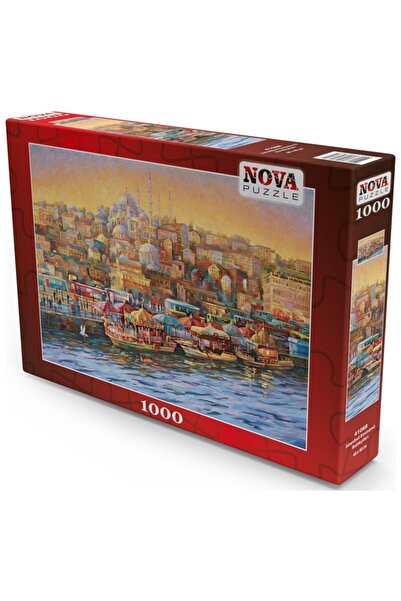 Nova Puzzle لغز صياد السمك في اسطنبول مكون من 1000 قطعة من نوفا - نيكولاي سيف...
