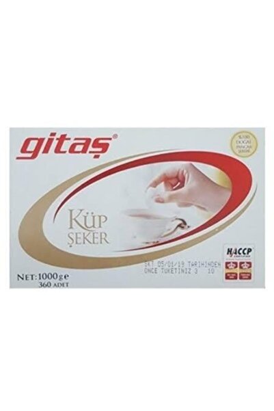 Gitaş Küp Şeker 1000 Gr. 405 Adet