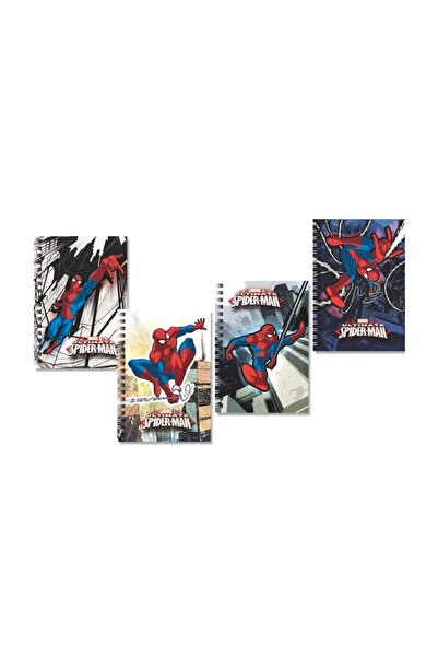 KESKİN COLOR A6 Bloknot Spiderman Metalize 80 Yarak 140400-06 (36 Lı Koli)