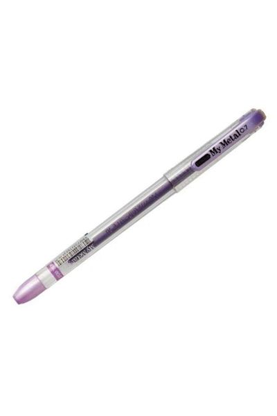 Dong-A My Metal 0.7 Mm Gilded Pen Metallic Purple