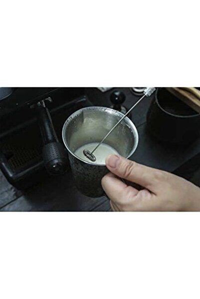 Genel Markalar Fırsat Ayı Cappucino Mixer Çok Amaçlı Pilli Mini Mixer Kahve Süt Köpürtücü Karıştırıcı