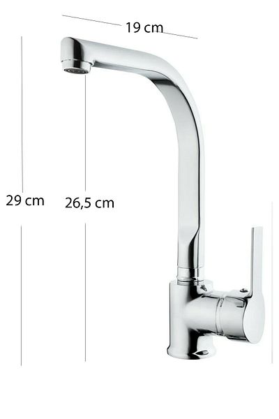 HMS T-mix Aura Kitchen Sink Faucet
