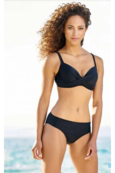 Estiva Siyah Boş Kap Toparlayıcı Bikini Takım