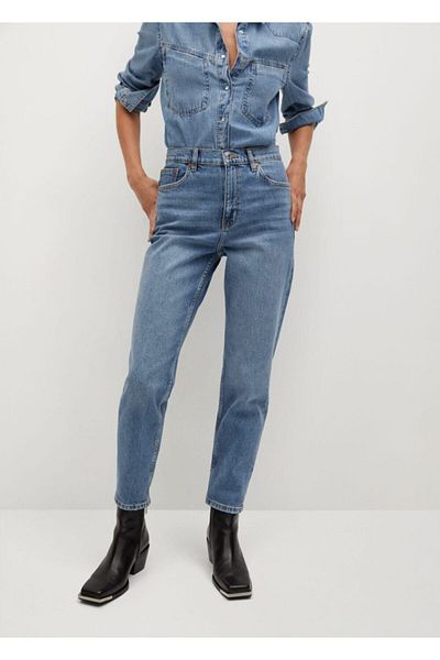 MANGO Woman Jean albastru pentru femei