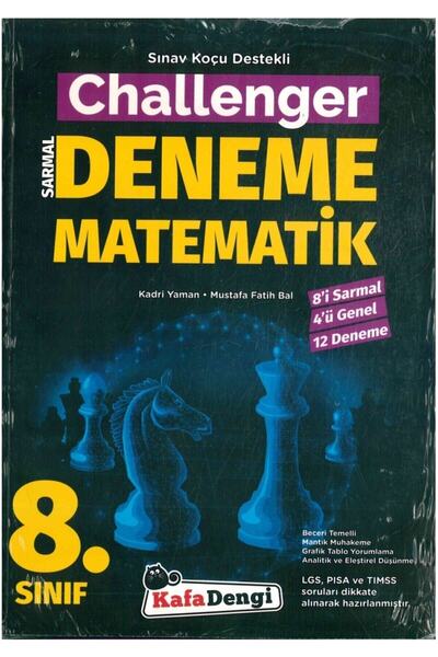 Kafa Dengi Yayınları Kafadengi 8. Sınıf Lgs Challenger Matematik Sarmal Deneme