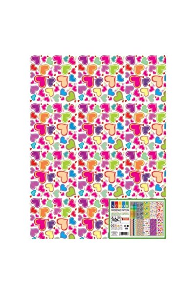 Südor Desenli Fon Kartonu 48x68 cm 250 gr 10 Desen