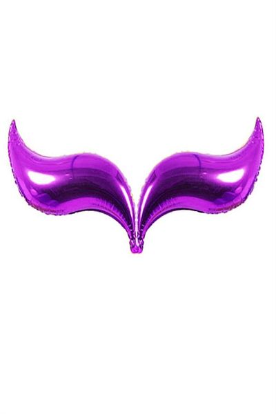 Parti dolabı Mermaid Tail Foil Balloon Fuchsia 60cm