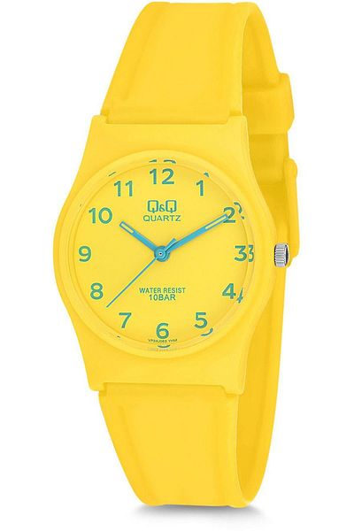 Q&Q Unisex Yellow Wrist Watch