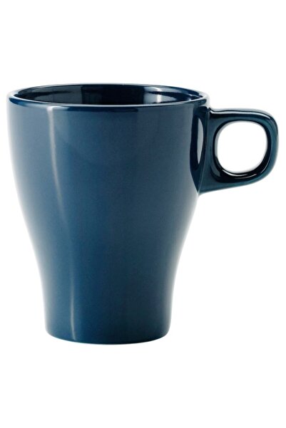 IKEA 25 cl Lacivert Porselen Kupa Bardak