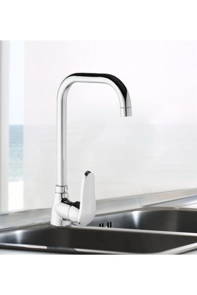 Vilas Diamond Mix Swan Kitchen Sink Faucet