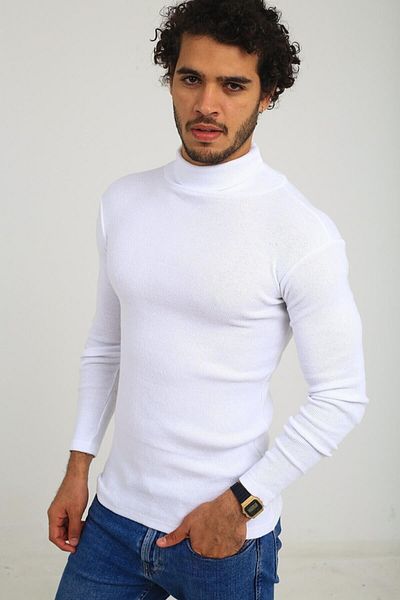 EMKA GİYİM Extra Slim Body Turtleneck Knitwear Turtleneck Sweater