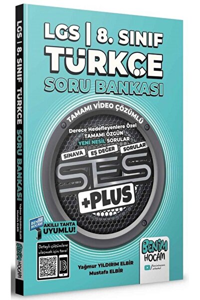 Benim Hocam Yayınları Benim Hocam 8. Sınıf Lgs Türkçe Ses Plus Soru Bankası Y...