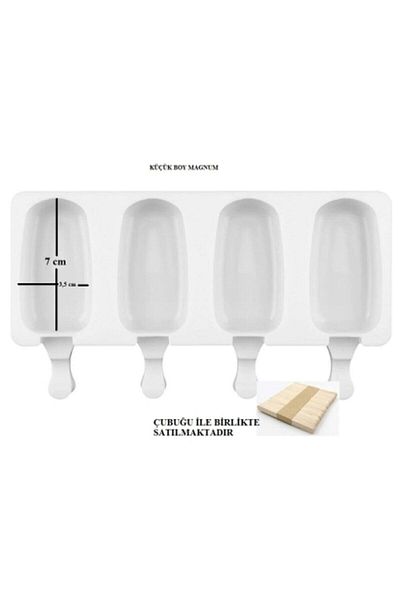 Elit parti Little Magnum Silicone Ice Cream Mold (Quadruple Mold)
