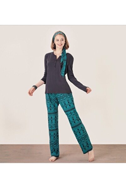 Bludream Women's Long Sleeve Modal Pajama Set