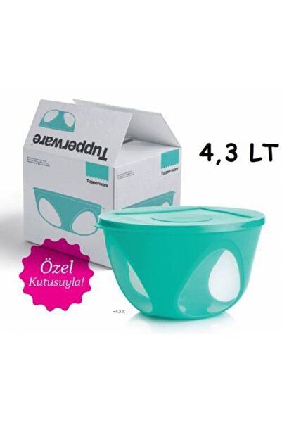 Tupperware حاوية تخزين متعددة الأغراض من سلسلة Tutku بسعة 4.3 لتر مع هيكل غطا...