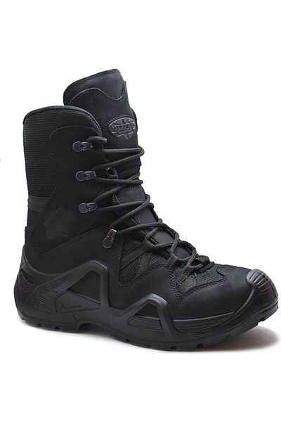 Scooter Cizme model negru în stil militar