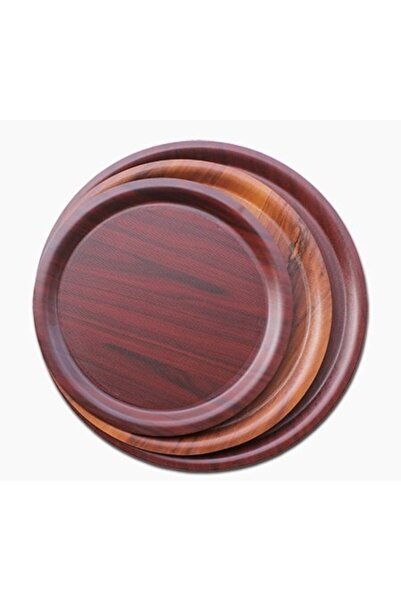 Atlas صينية ميلامين غير قابلة للانزلاق لتقديم الشاي بيضاوية الشكل مقاس 43 سم ...