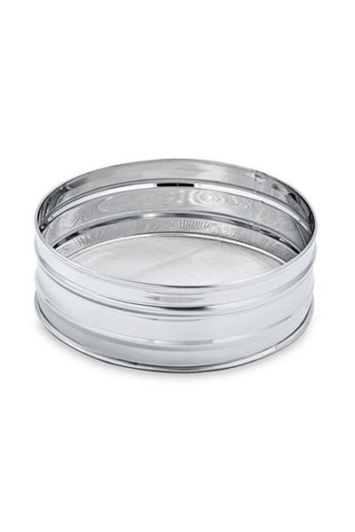 Boğaziçi Flour Sieve 40cm Stainless Steel Matar Kitchen