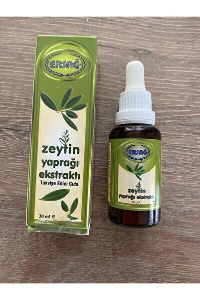 Ersağ Zeytin Yaprağı Ekstraktı Gıda Takviyesi 30 ml