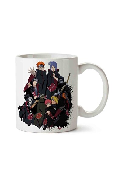ART HEDİYE كوب بطبعات ناروتو أكاتسوكي - تصميم على الجانبين