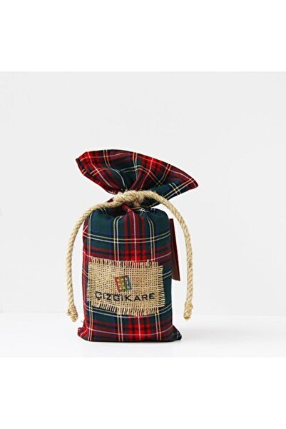 Çizgikare Față de masă în carouri verde roșu