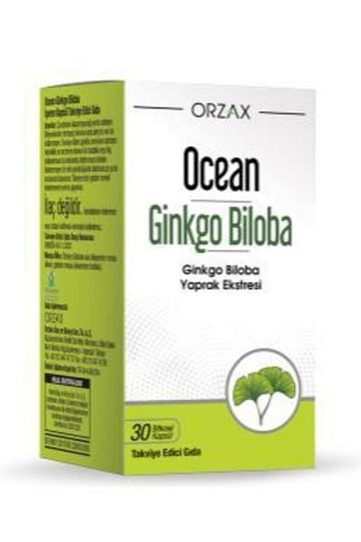 Ocean Ginkgo Biloba 30 Capsules