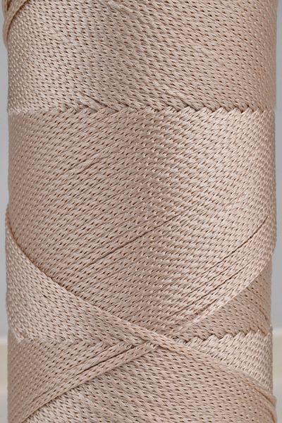SENSY Premium 400 gr Polyester Macrame String 2 Mm Set of 2 Milk Coffee Macrame String Cupboard Bag String No:4