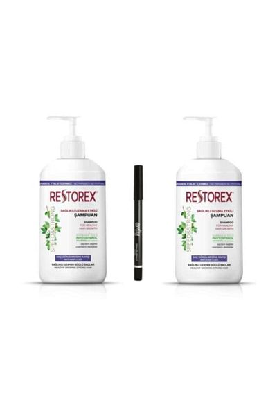 Restorex Extra Resistance Shampoo - 1000 Ml, 2 pcs