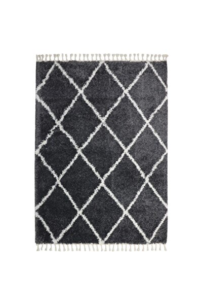 FELİS HALI Morocco Serisi Füme-krem Post Dokuma Halı