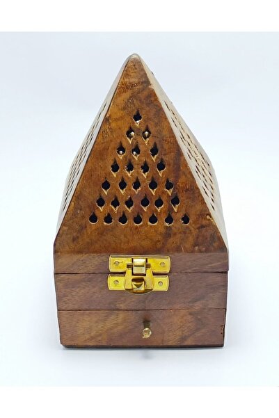 MİSKHANE Ahşap Çekmeceli Buhurdanlık