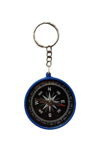 Misyon Metal Anahtarlıklı Pusula 4,5 Cm