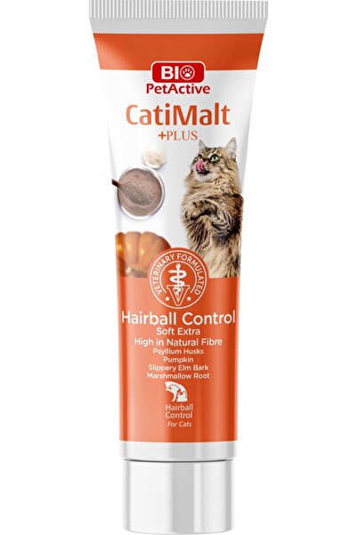 Bio PetActive Catimalt Paste Pat Kediler Için Tüy Yumağı Önleyici 25 Ml
