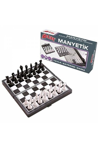 Genel Markalar Manyetik Satranç-Tavla-Dama