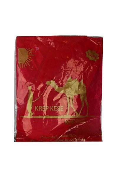 LokmanAVM White Crepe Pouch Bath Bath Foam Bag - 48cm X 113cm