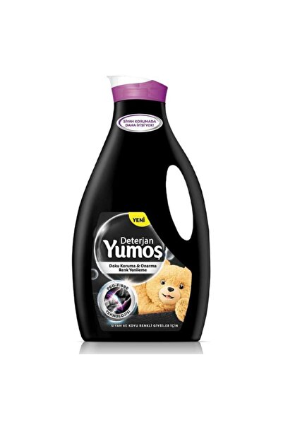 Yumoş Sıvı Bakım Çamaşır Deterjanı Siyah Ve Koyu Renkli Giysiler Için 2520 Ml