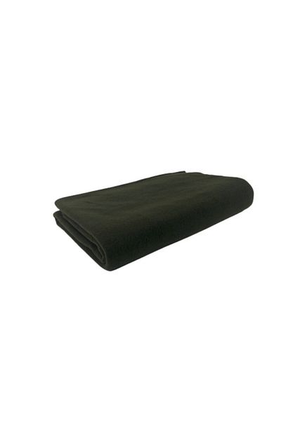 ecottonworks Single Khaki Green Fleece Blanket Seasonal Thin Fleece Blanket 150 Cm X 190 Cm