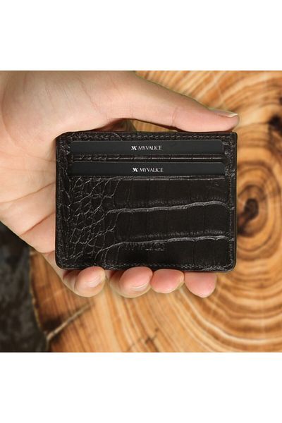 My Valice Unisex Genuine Leather Wallet And Card Holder 1802 Brown
