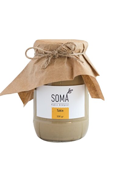 Soma Kadın Atölyesi Somakadın Hakiki Tahin Yerli Tohum Susamdan Katkısız 330 gr