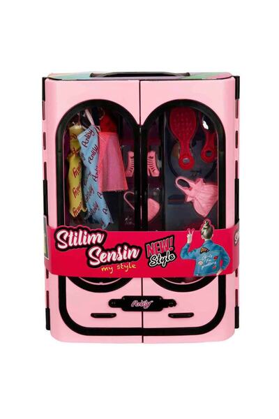 Genel Markalar Gardrop Stılım Sensın Elbıse Dolabı Koyu Pembe