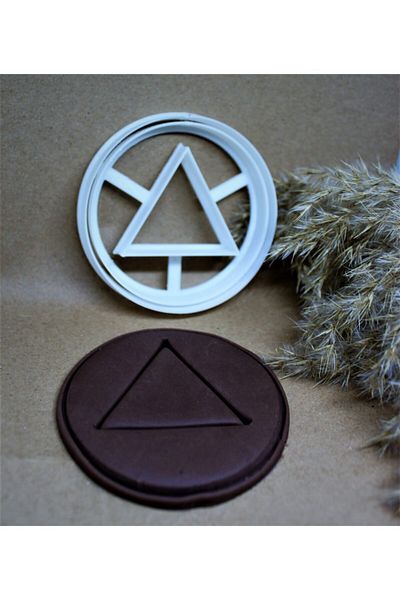 Mini Tasarım Atölyem Triangle Cookie Mold