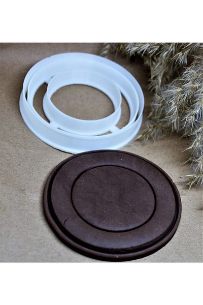 Mini Tasarım Atölyem Circle Cookie Mold